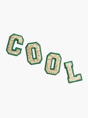 J. CREW Adhesive Patches COOL or LOCO original $25.00 and sold out